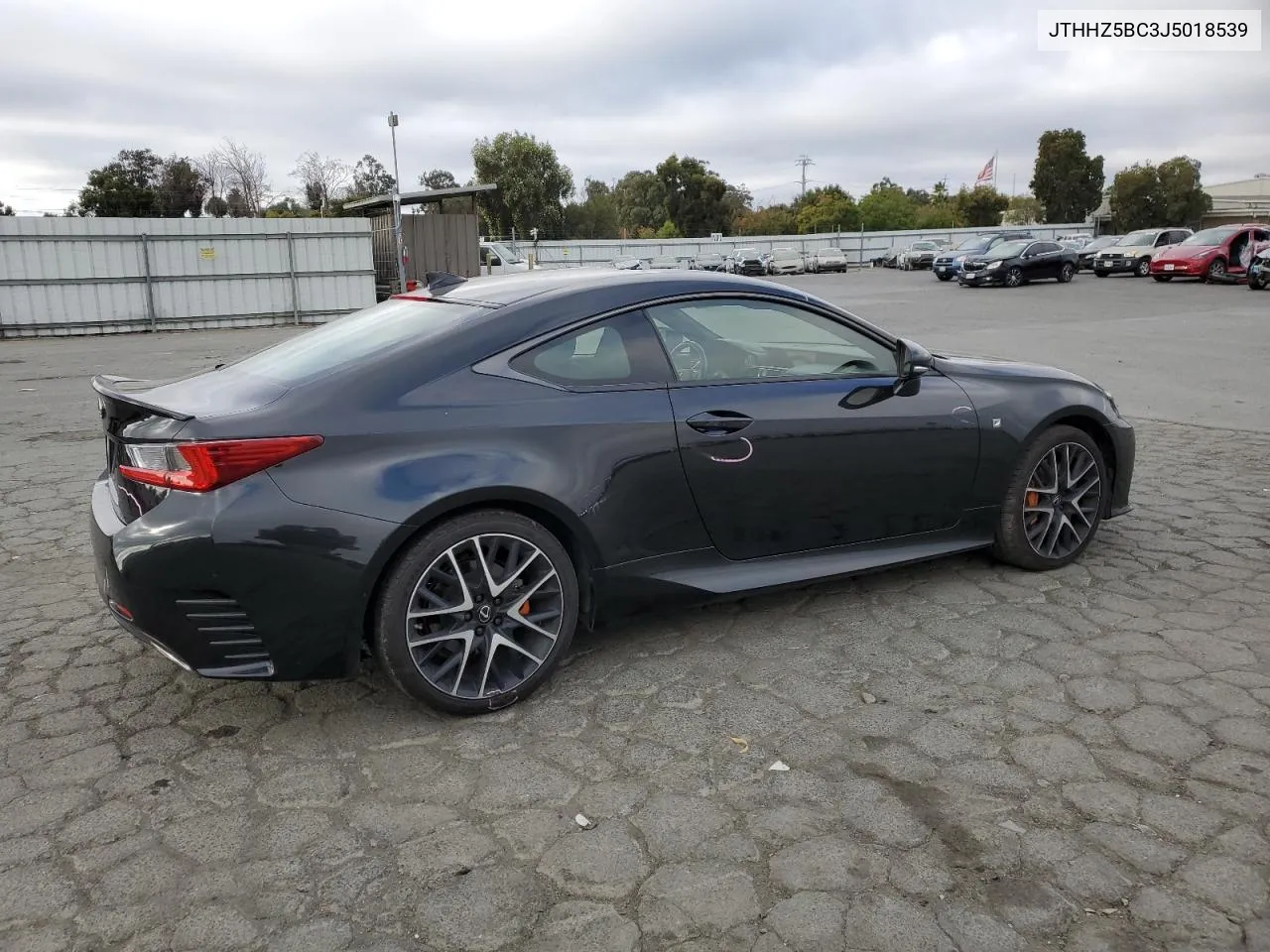 JTHHZ5BC3J5018539 2018 Lexus Rc 350