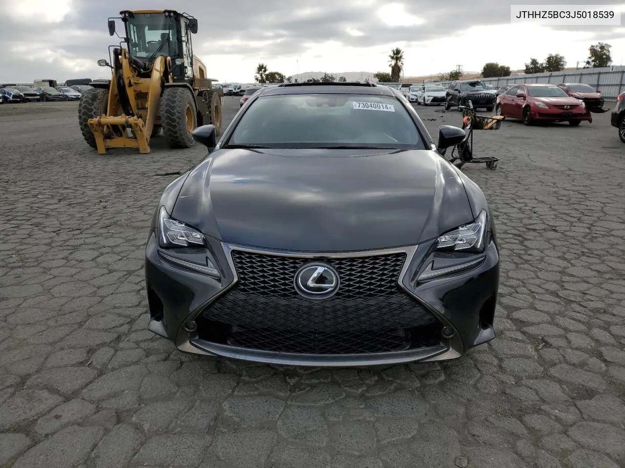 JTHHZ5BC3J5018539 2018 Lexus Rc 350