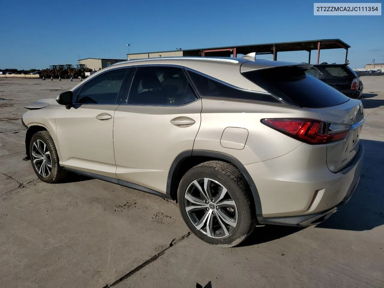 2018 Lexus Rx 350 Base VIN: 2T2ZZMCA2JC111354 Lot: 73358394