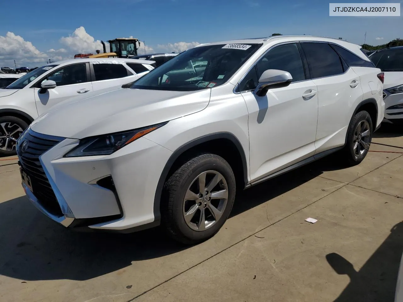 JTJDZKCA4J2007110 2018 Lexus Rx 350 L