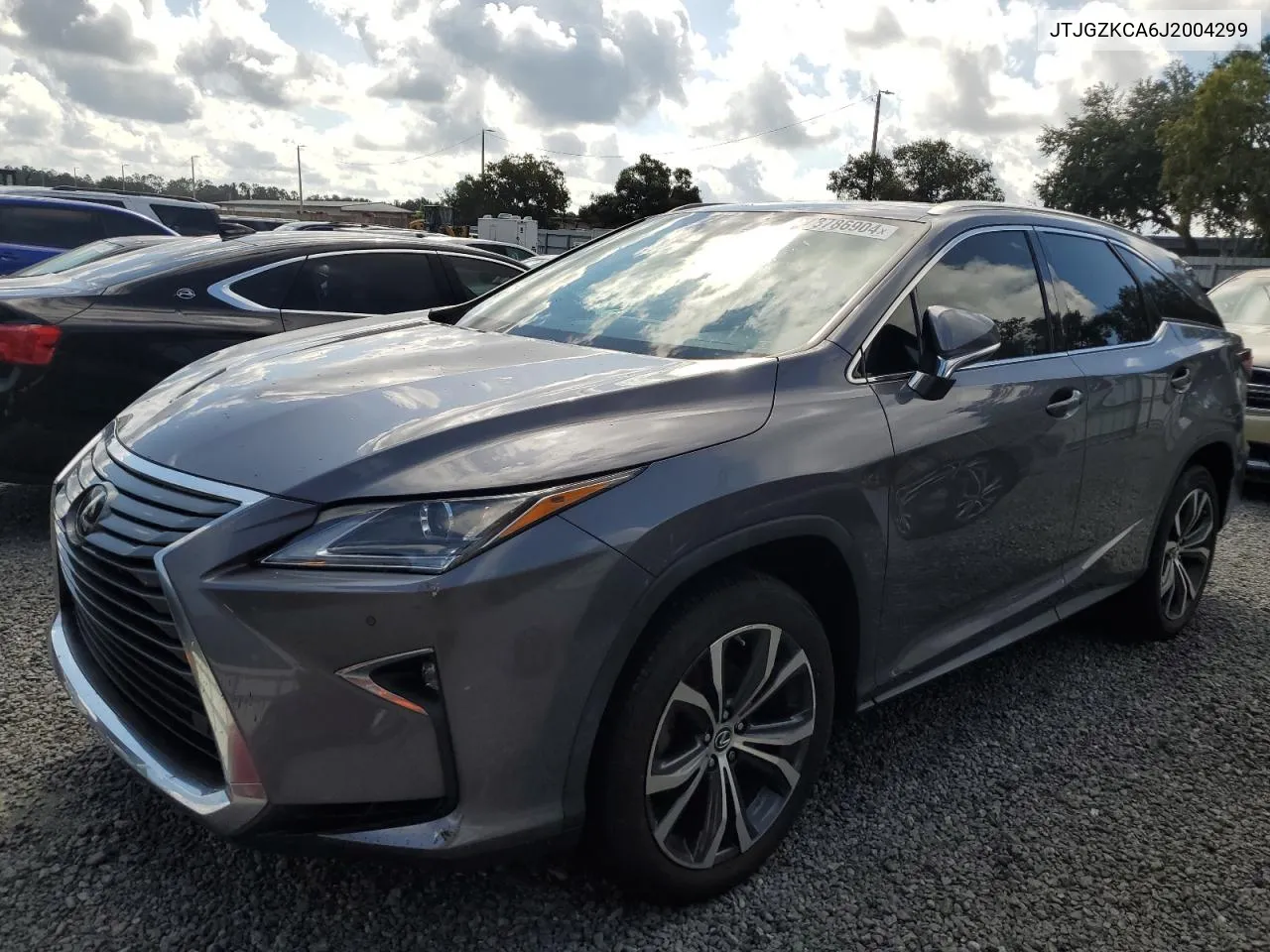 2018 Lexus Rx 350 L VIN: JTJGZKCA6J2004299 Lot: 73786904