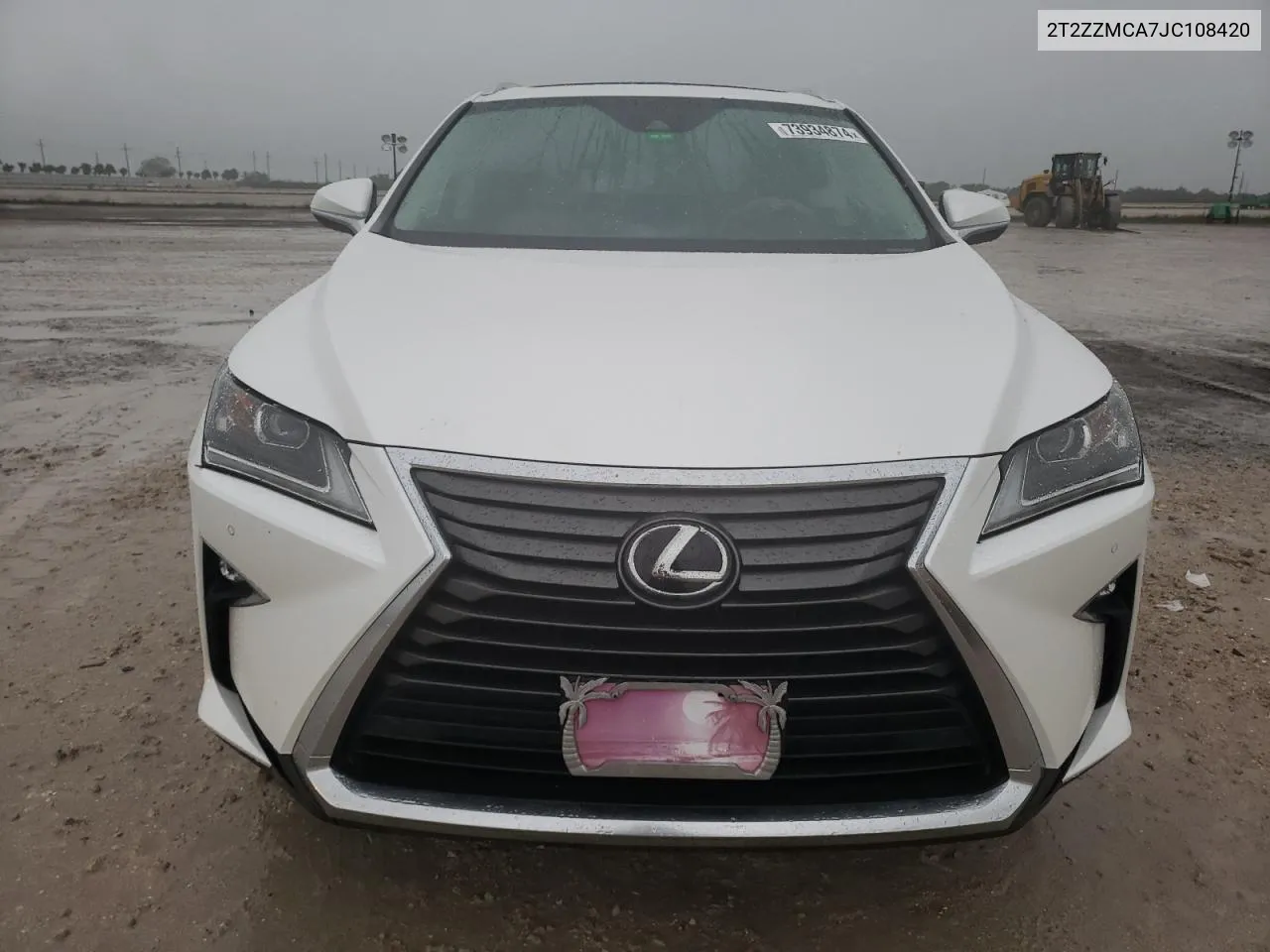 2018 Lexus Rx 350 Base VIN: 2T2ZZMCA7JC108420 Lot: 73934874