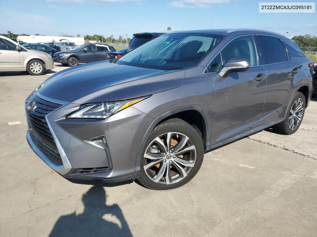 2018 Lexus Rx 350 Base VIN: 2T2ZZMCA3JC095181 Lot: 74182844