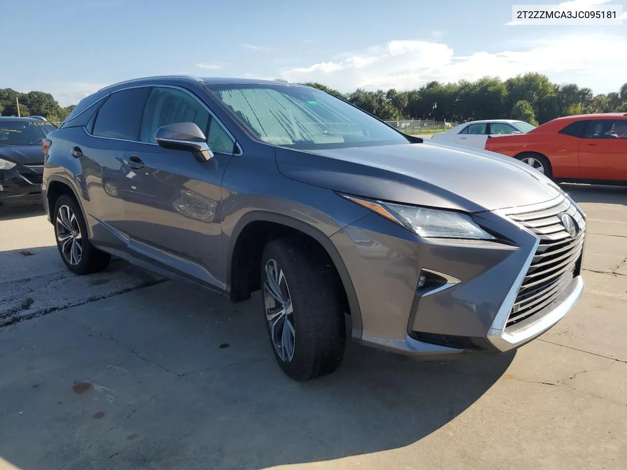 2018 Lexus Rx 350 Base VIN: 2T2ZZMCA3JC095181 Lot: 74182844