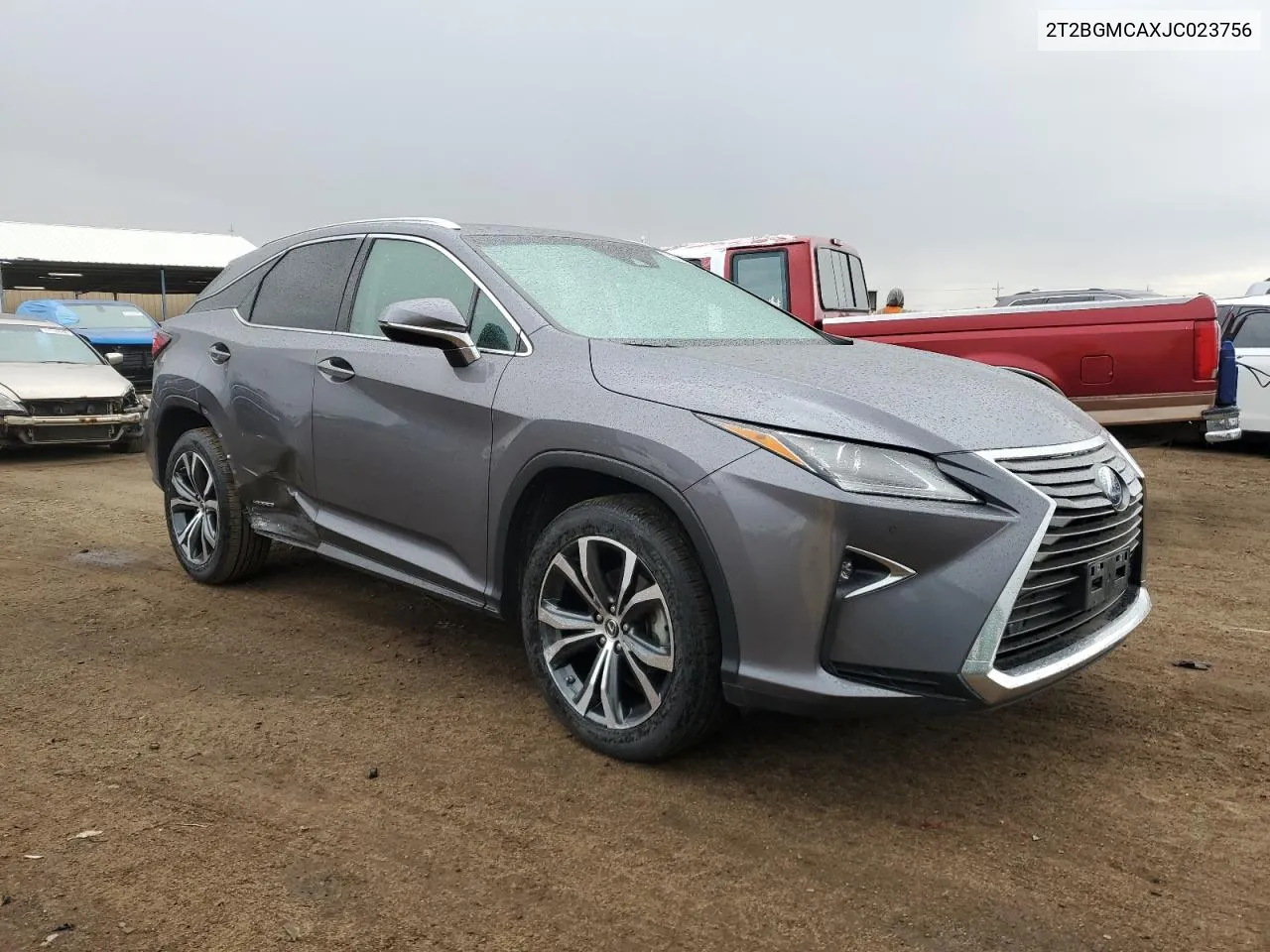 2018 Lexus Rx 450H Base VIN: 2T2BGMCAXJC023756 Lot: 74293634