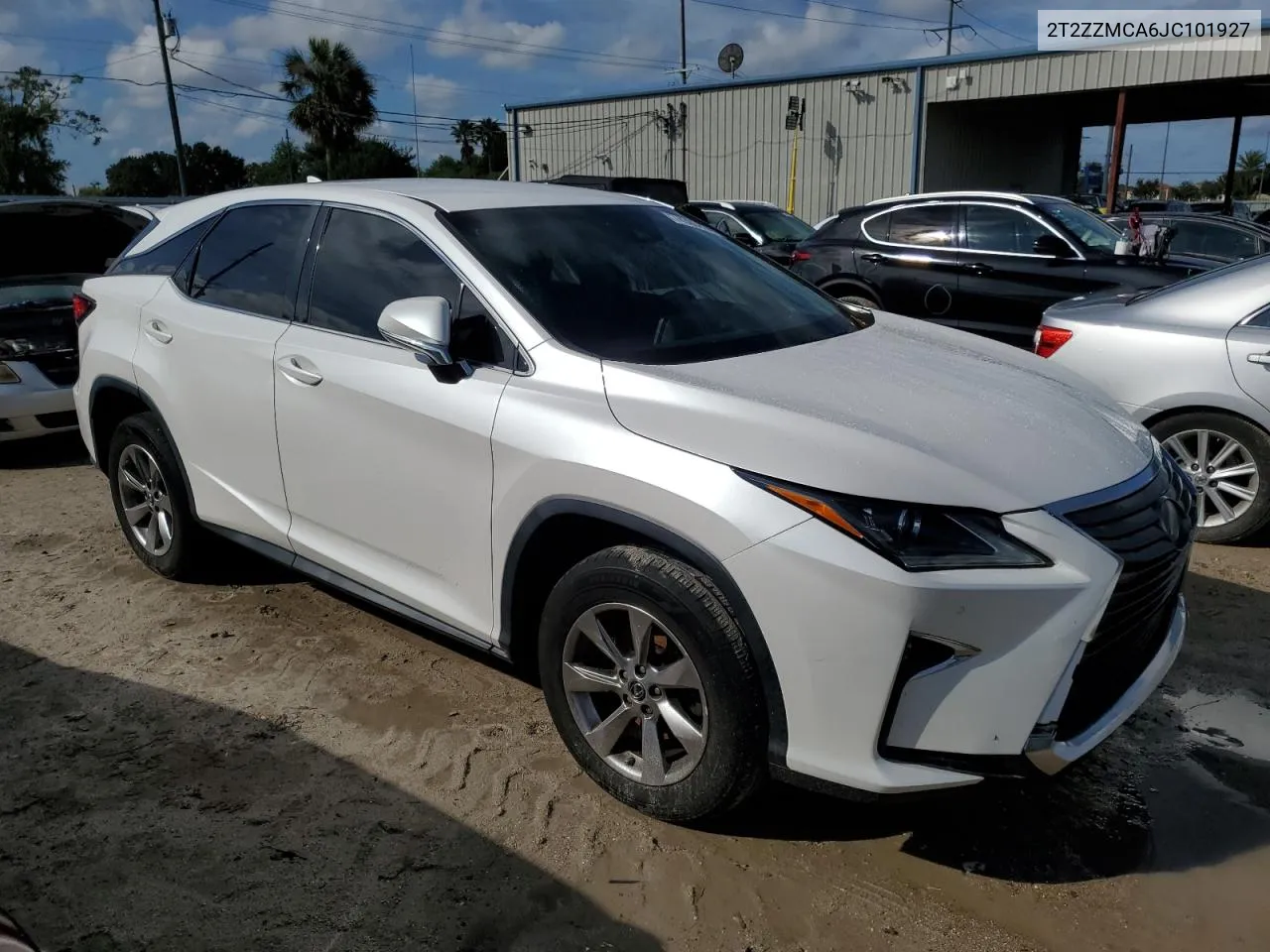 2018 Lexus Rx 350 Base VIN: 2T2ZZMCA6JC101927 Lot: 74305834