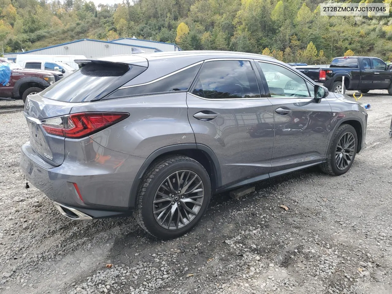 2018 Lexus Rx 350 Base VIN: 2T2BZMCA7JC137045 Lot: 74500974