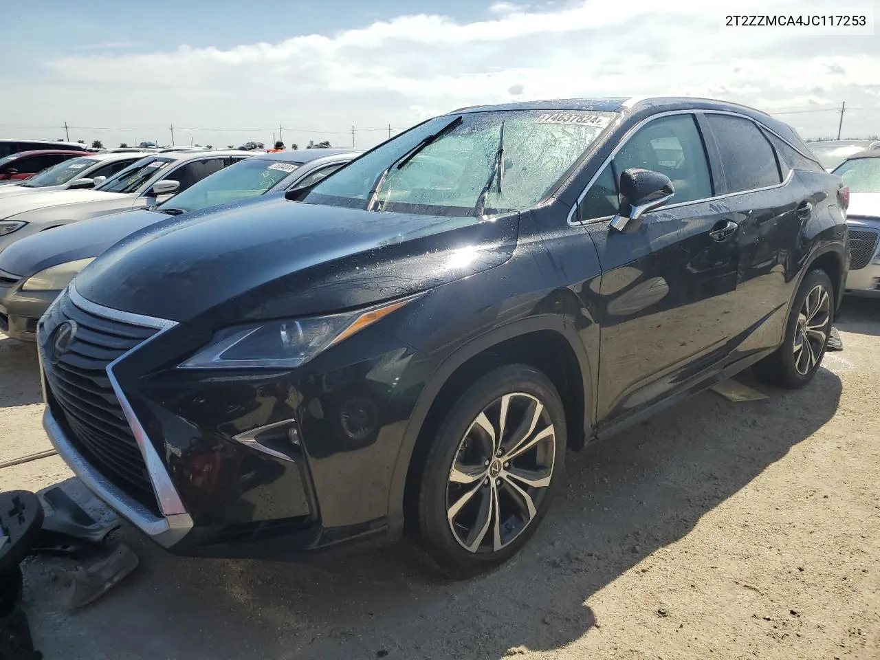 2018 Lexus Rx 350 Base VIN: 2T2ZZMCA4JC117253 Lot: 74637824