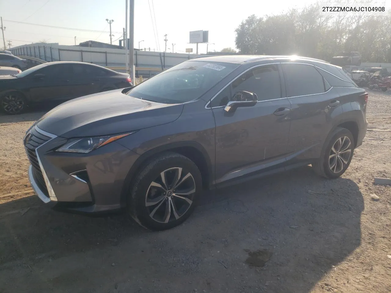 2018 Lexus Rx 350 Base VIN: 2T2ZZMCA6JC104908 Lot: 74792364