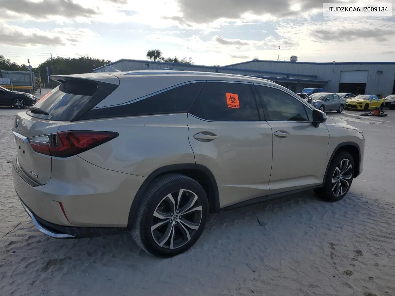 2018 Lexus Rx 350 L VIN: JTJDZKCA6J2009134 Lot: 75011284