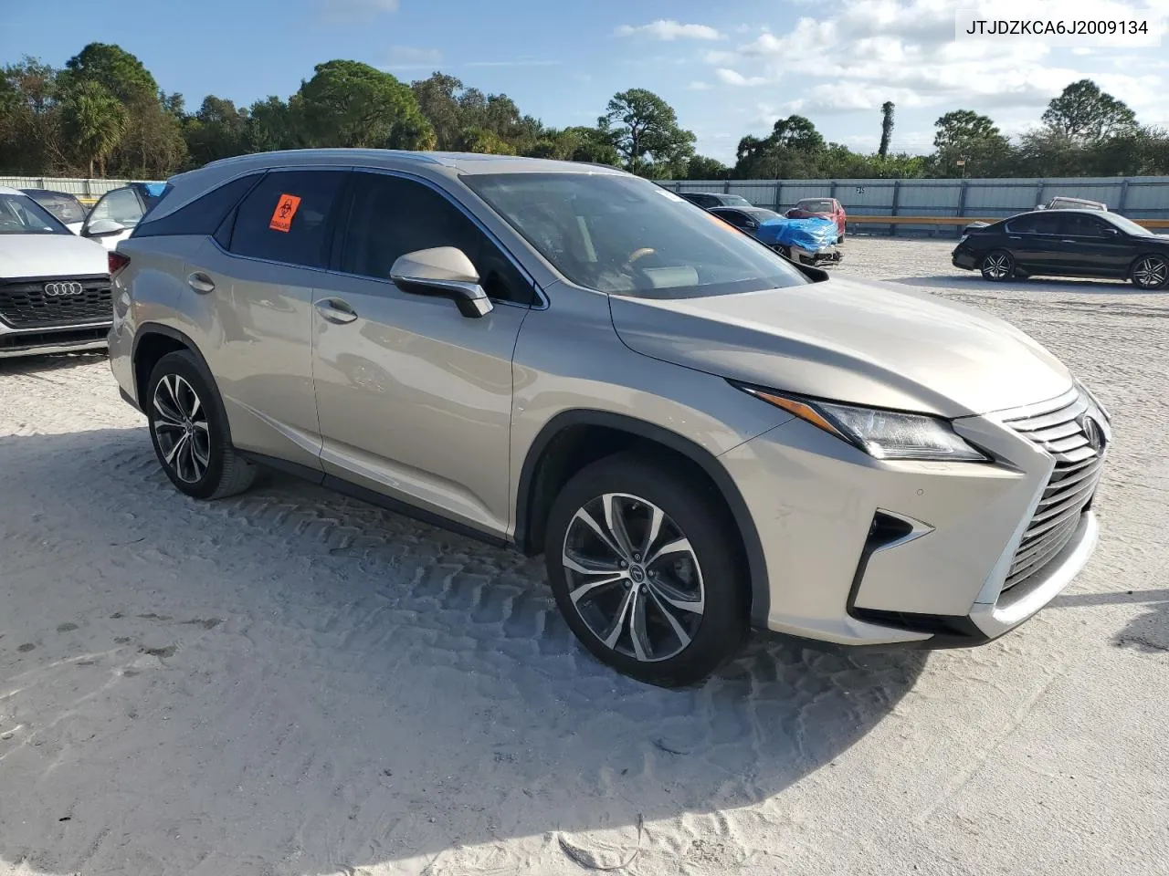 2018 Lexus Rx 350 L VIN: JTJDZKCA6J2009134 Lot: 75011284