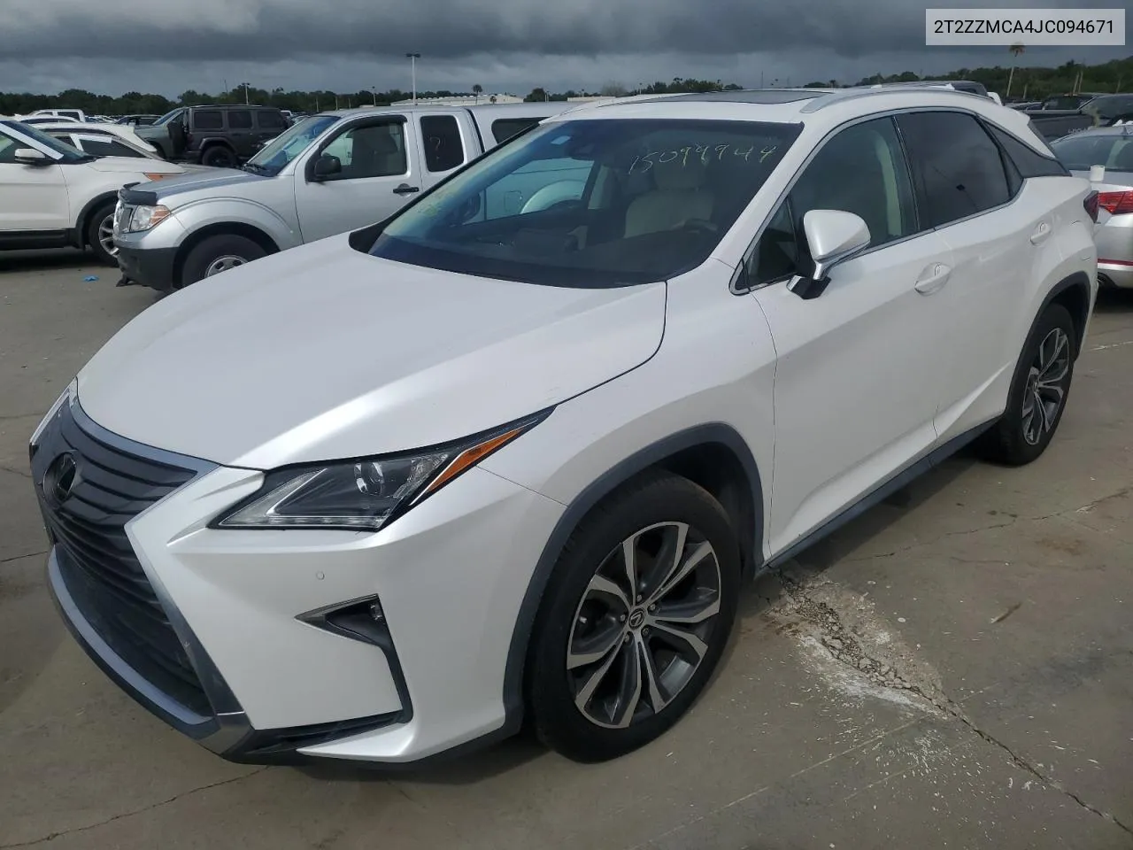 2018 Lexus Rx 350 Base VIN: 2T2ZZMCA4JC094671 Lot: 75099944