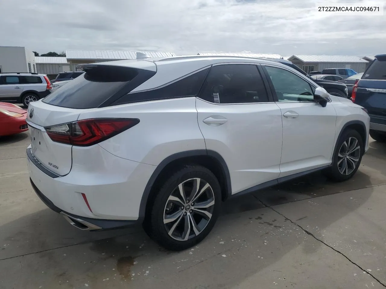 2018 Lexus Rx 350 Base VIN: 2T2ZZMCA4JC094671 Lot: 75099944