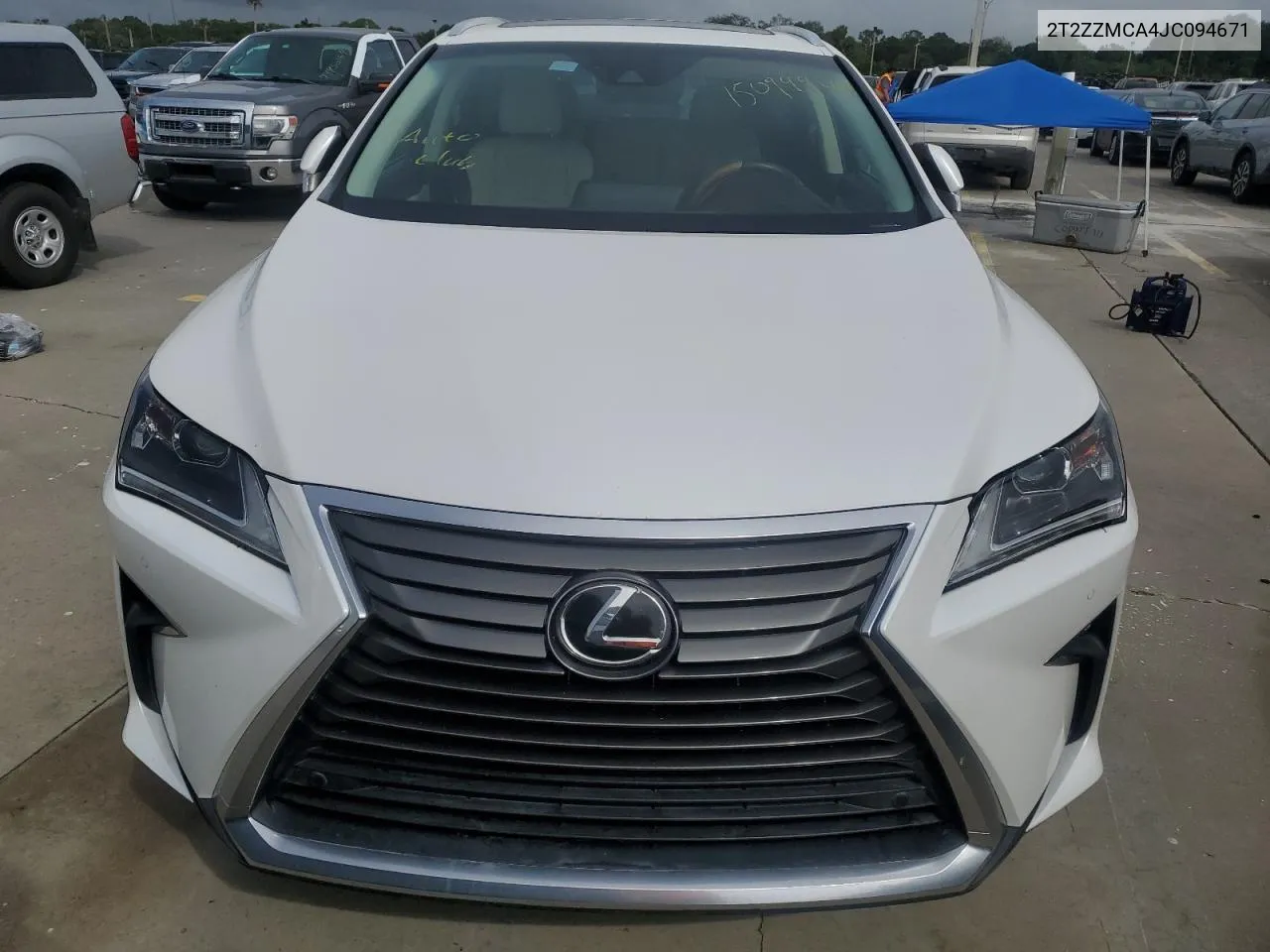 2018 Lexus Rx 350 Base VIN: 2T2ZZMCA4JC094671 Lot: 75099944