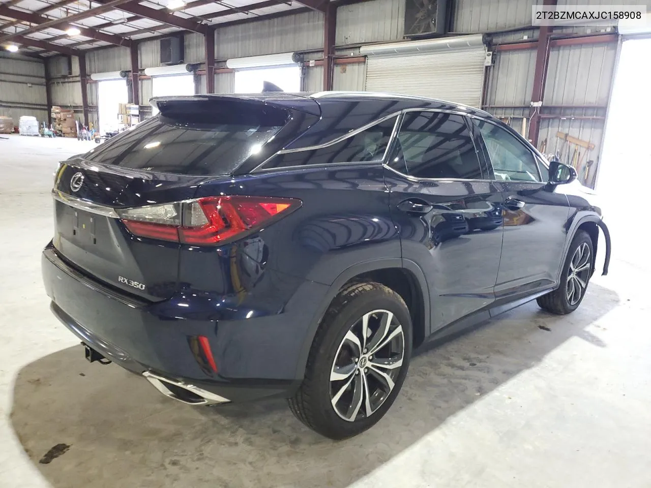 2018 Lexus Rx 350 Base VIN: 2T2BZMCAXJC158908 Lot: 75218924