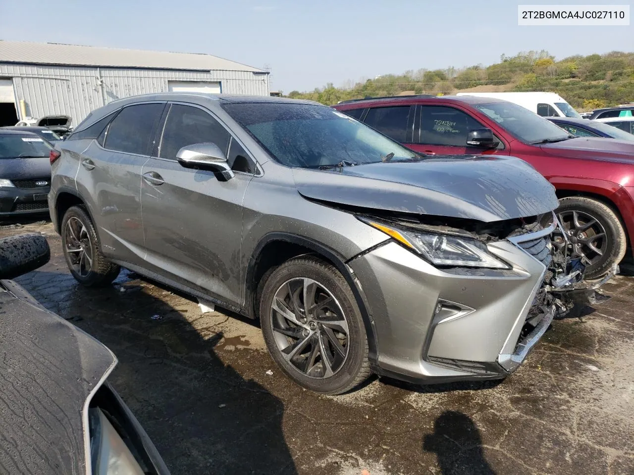 2018 Lexus Rx 450H Base VIN: 2T2BGMCA4JC027110 Lot: 75229974