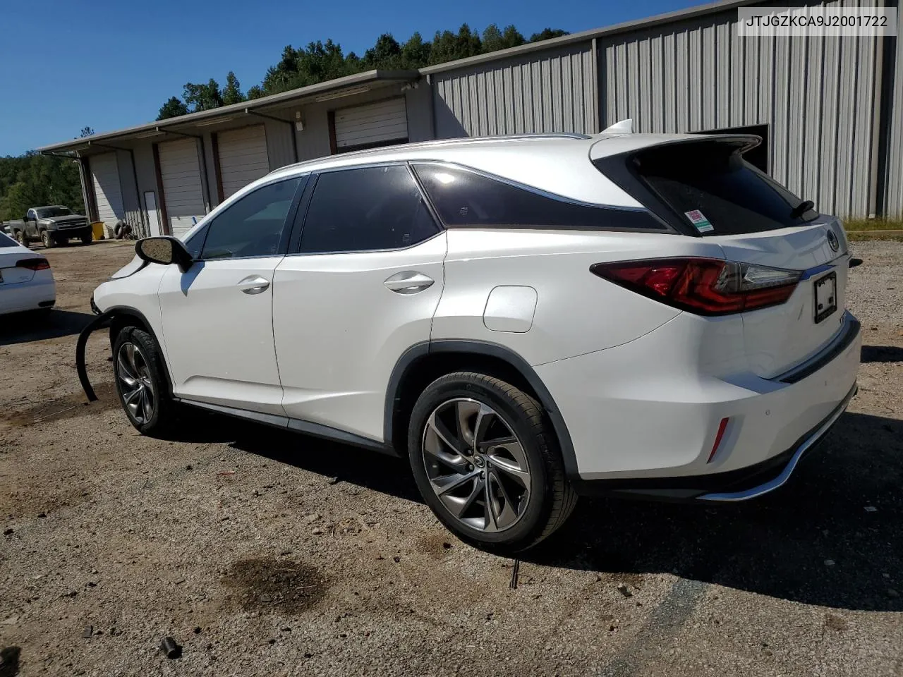 2018 Lexus Rx 350 L VIN: JTJGZKCA9J2001722 Lot: 75235634