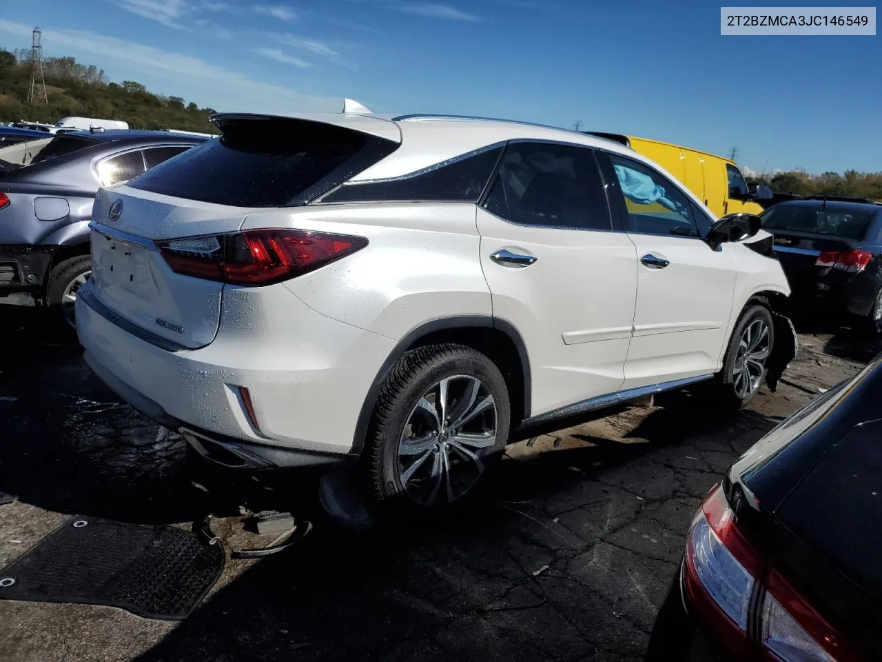 2018 Lexus Rx 350 Base VIN: 2T2BZMCA3JC146549 Lot: 75542494