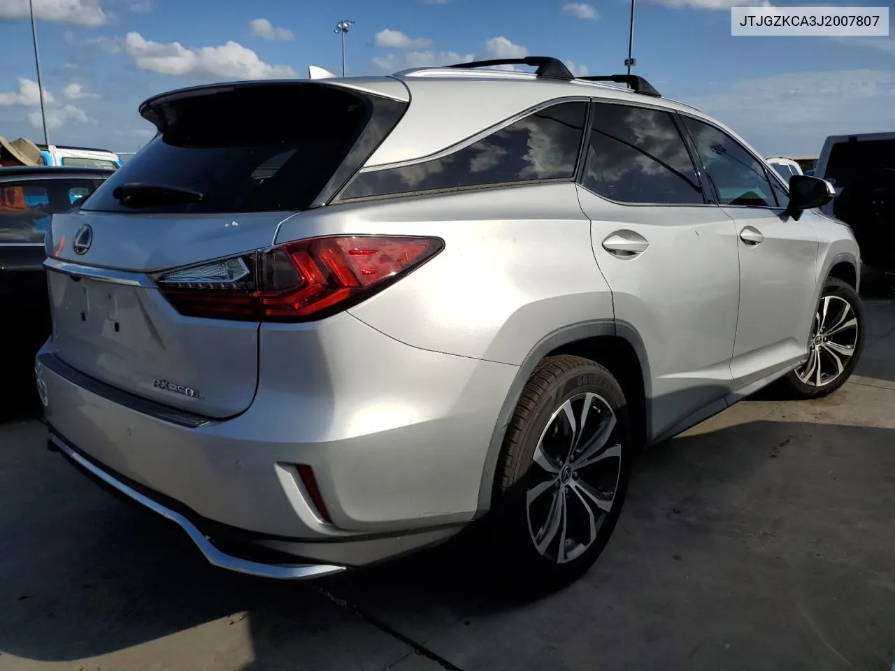 2018 Lexus Rx 350 L VIN: JTJGZKCA3J2007807 Lot: 75574394