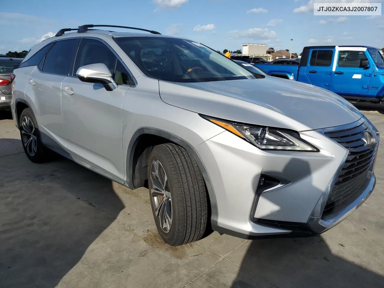 2018 Lexus Rx 350 L VIN: JTJGZKCA3J2007807 Lot: 75574394