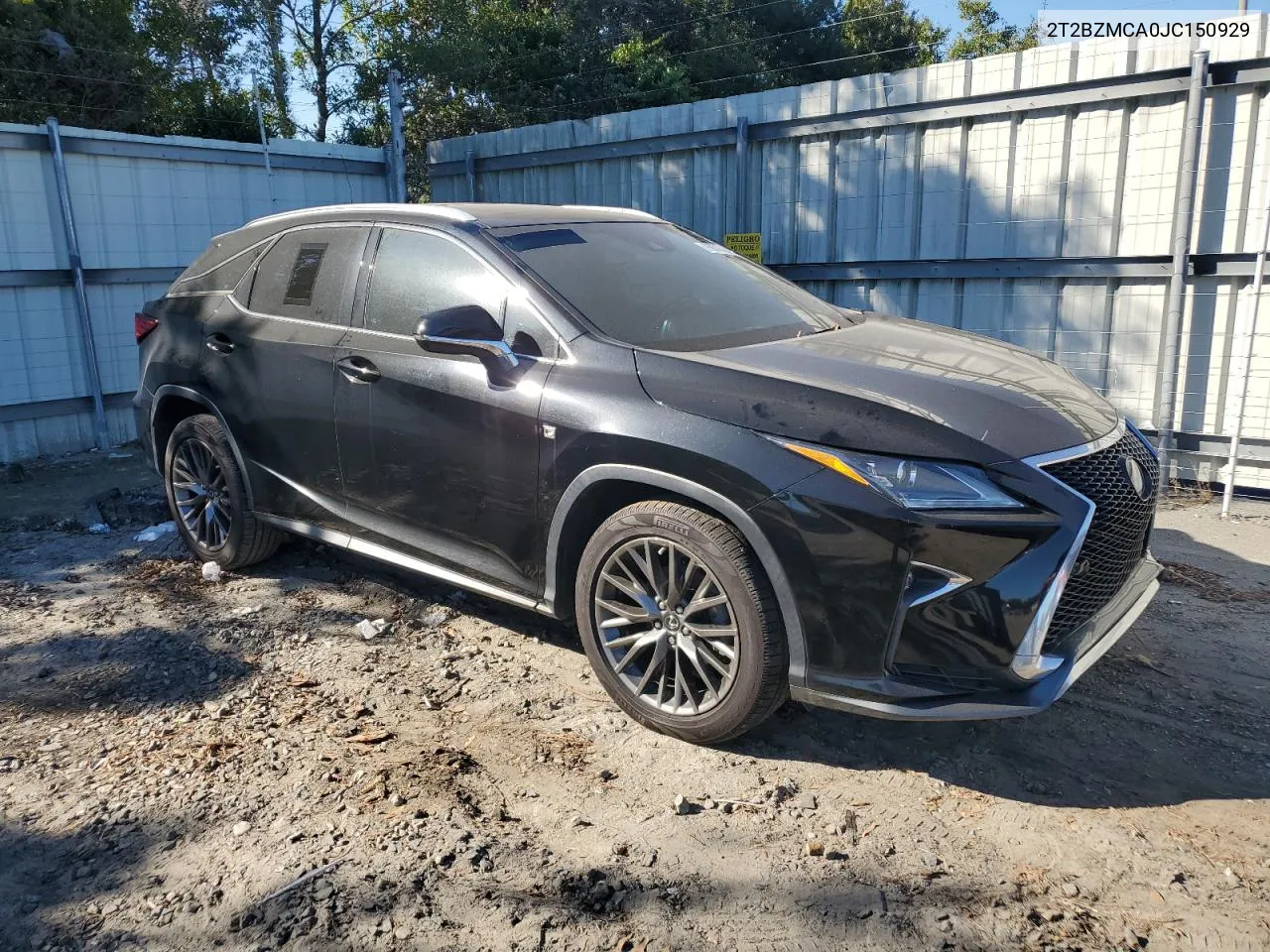 2018 Lexus Rx 350 Base VIN: 2T2BZMCA0JC150929 Lot: 75673734