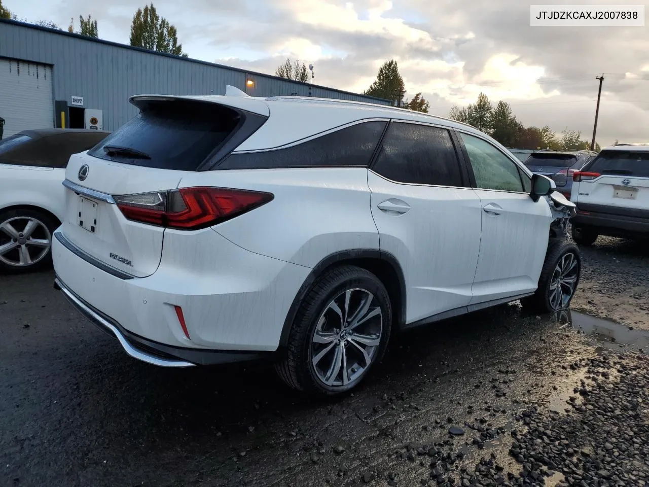 2018 Lexus Rx 350 L VIN: JTJDZKCAXJ2007838 Lot: 76030044