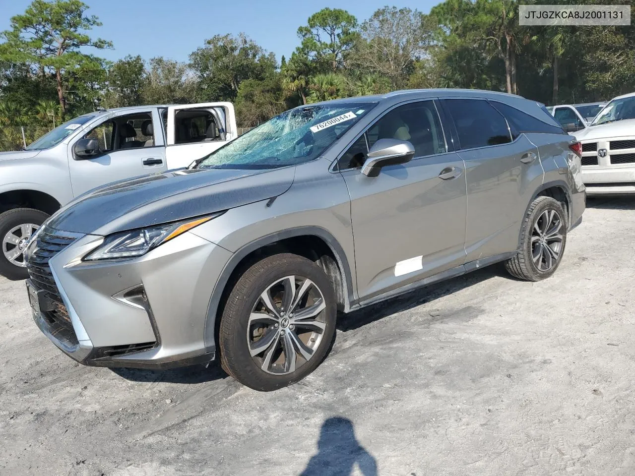 2018 Lexus Rx 350 L VIN: JTJGZKCA8J2001131 Lot: 76200044