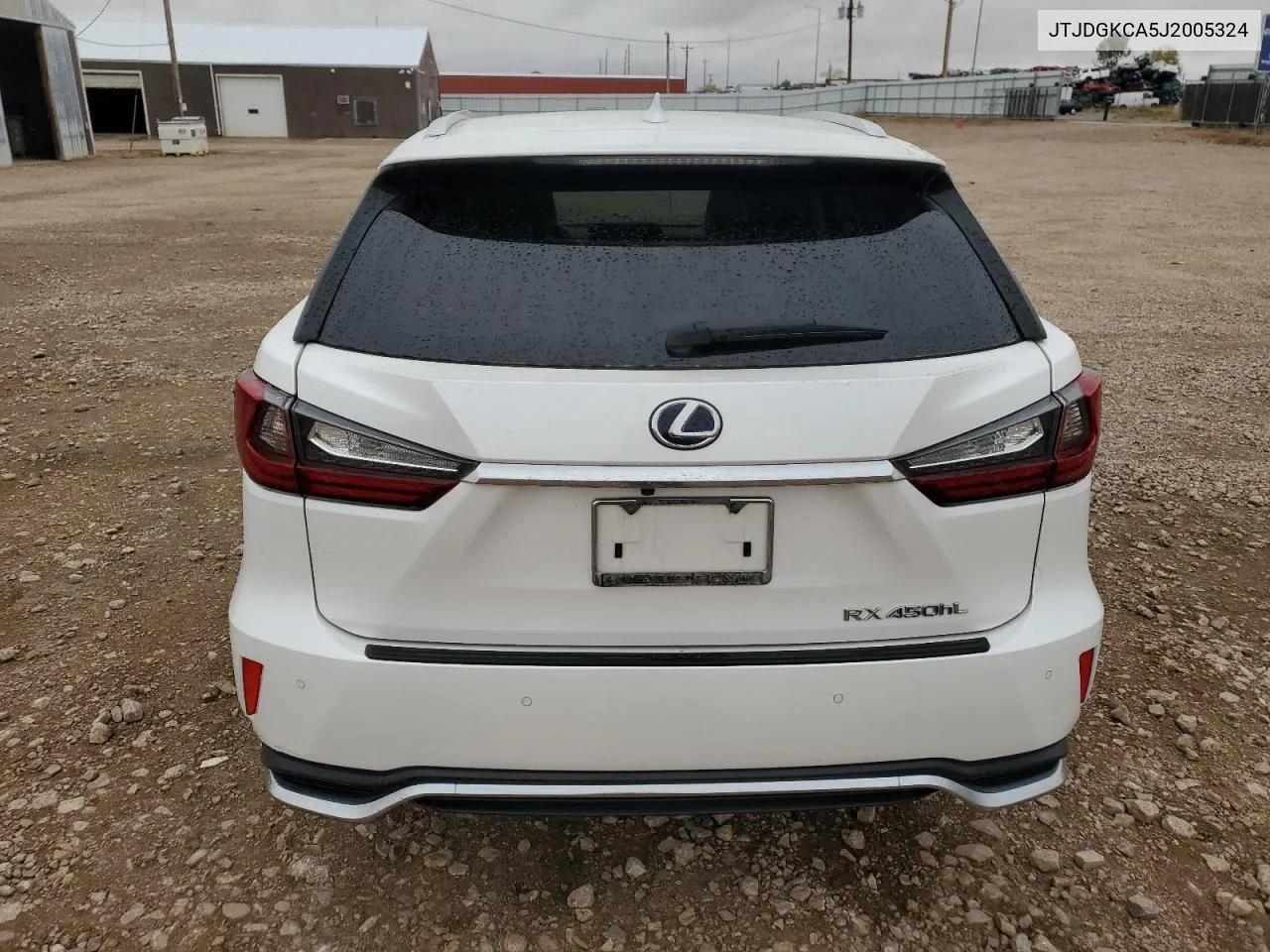 2018 Lexus Rx 450H L Base VIN: JTJDGKCA5J2005324 Lot: 76501394