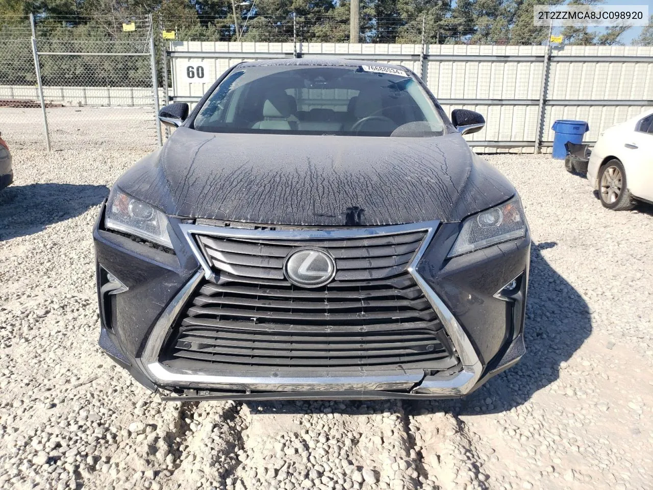 2018 Lexus Rx 350 Base VIN: 2T2ZZMCA8JC098920 Lot: 76688934