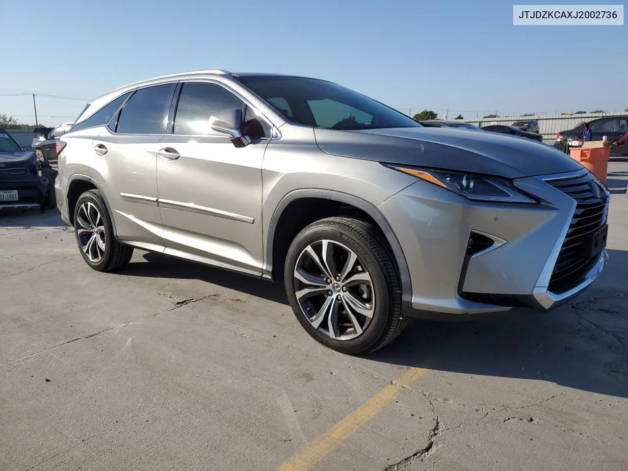 2018 Lexus Rx 350 L VIN: JTJDZKCAXJ2002736 Lot: 76747144