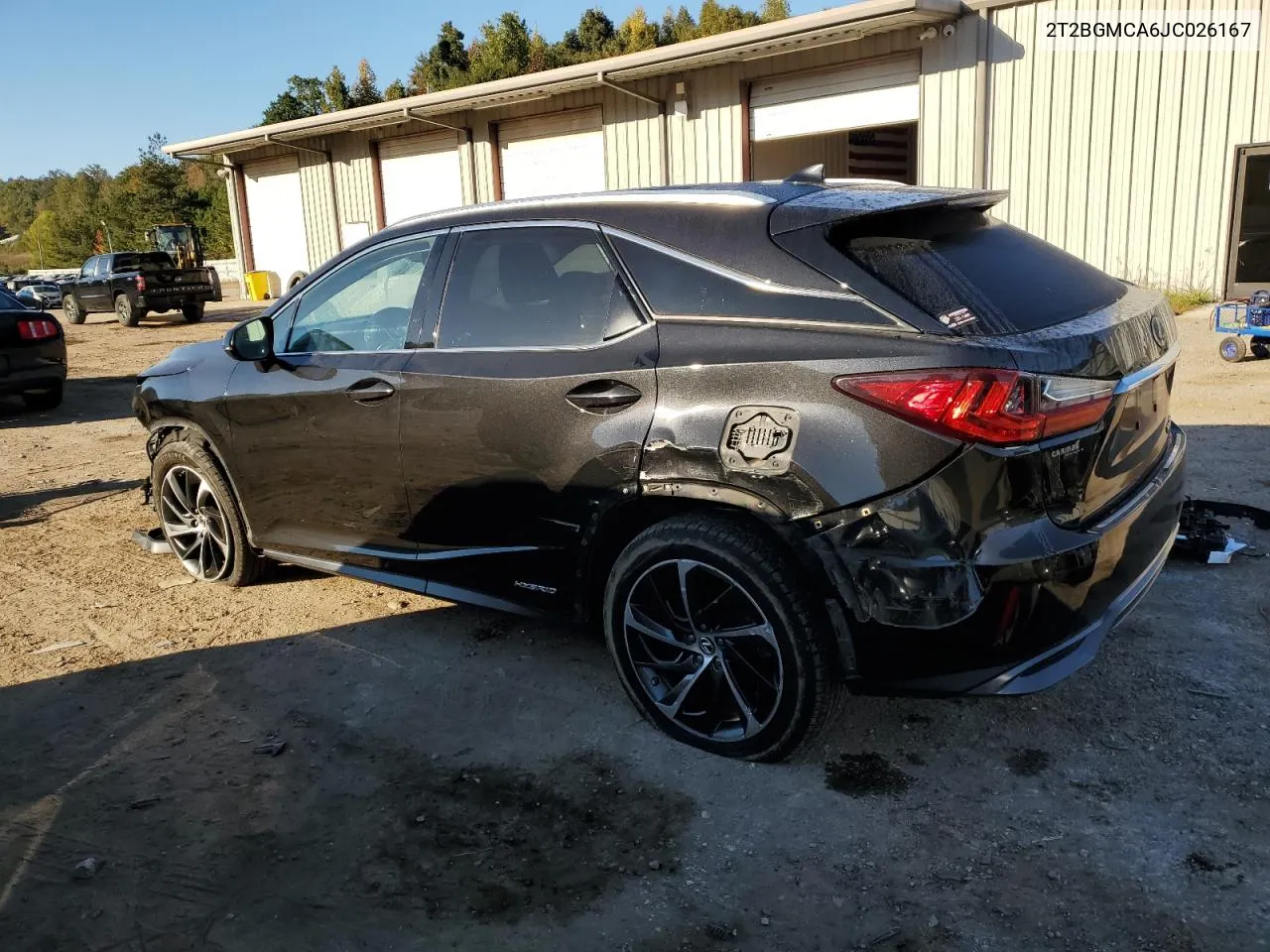 2018 Lexus Rx 450H Base VIN: 2T2BGMCA6JC026167 Lot: 76870474