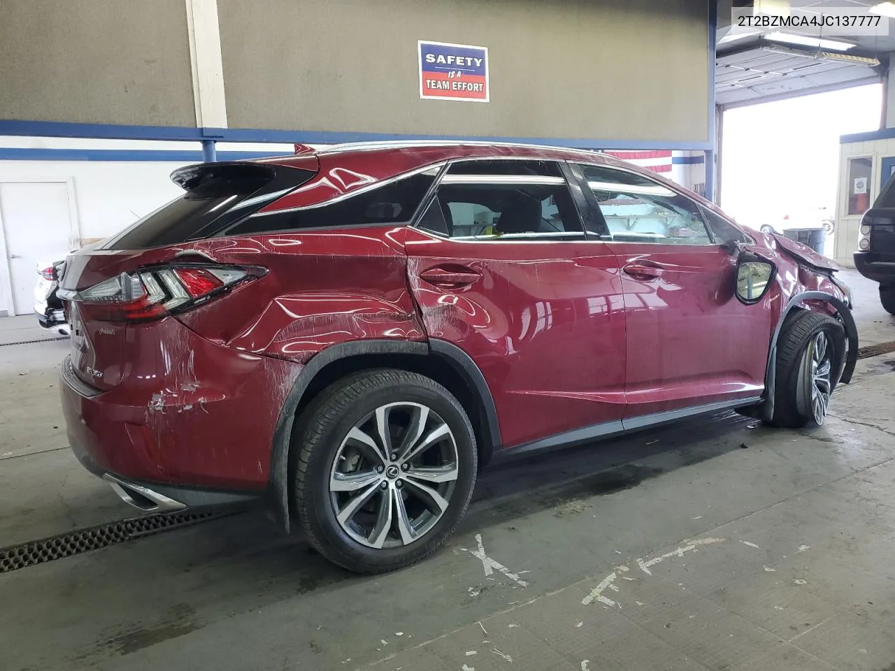 2018 Lexus Rx 350 Base VIN: 2T2BZMCA4JC137777 Lot: 77128704