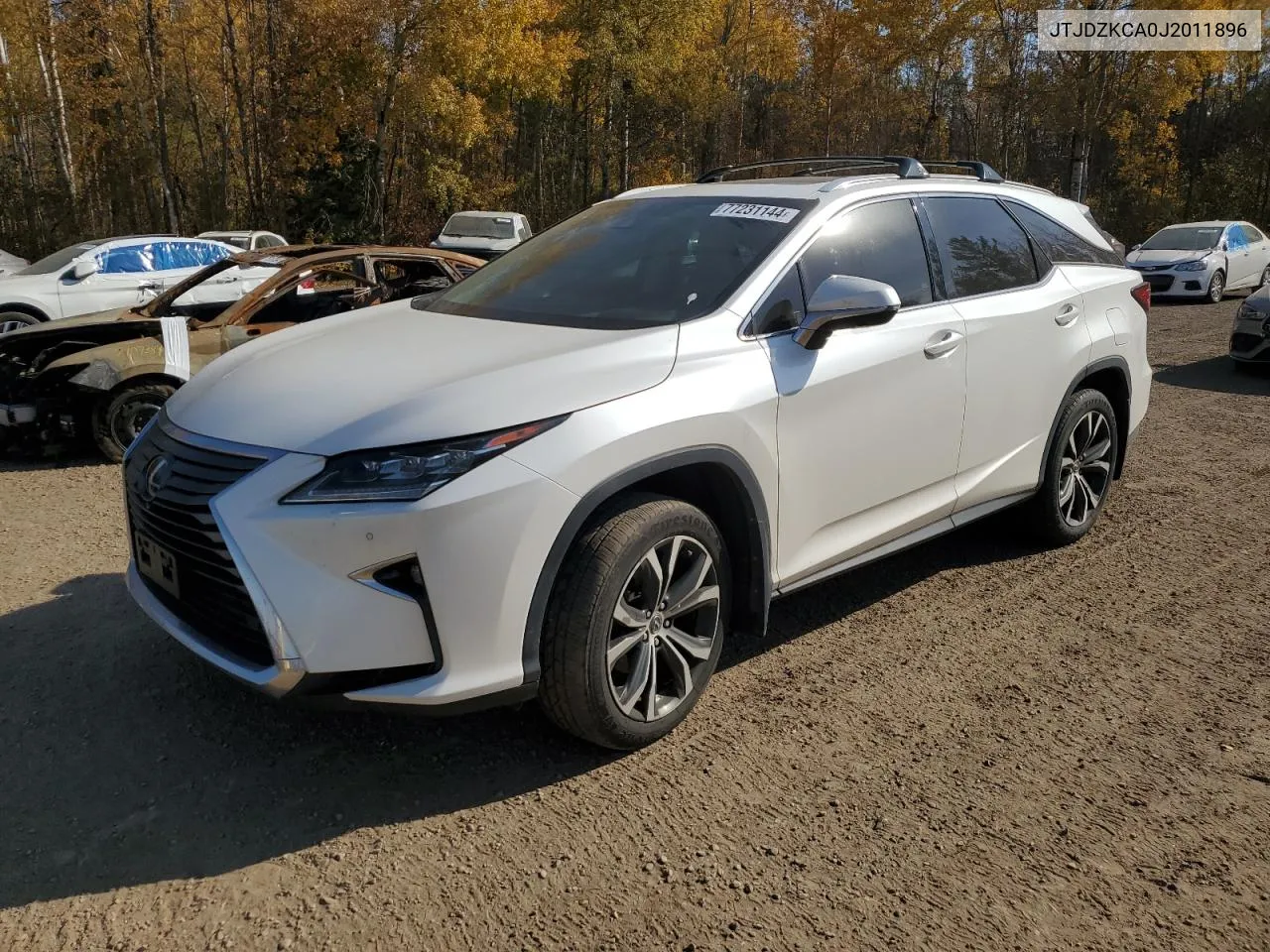 2018 Lexus Rx 350 L VIN: JTJDZKCA0J2011896 Lot: 77231144