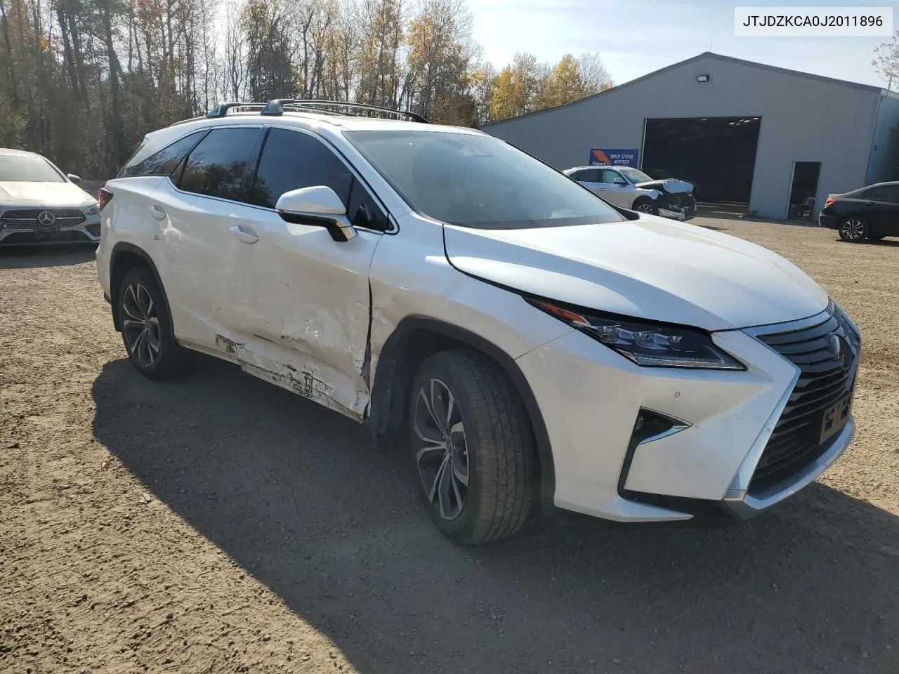 2018 Lexus Rx 350 L VIN: JTJDZKCA0J2011896 Lot: 77231144