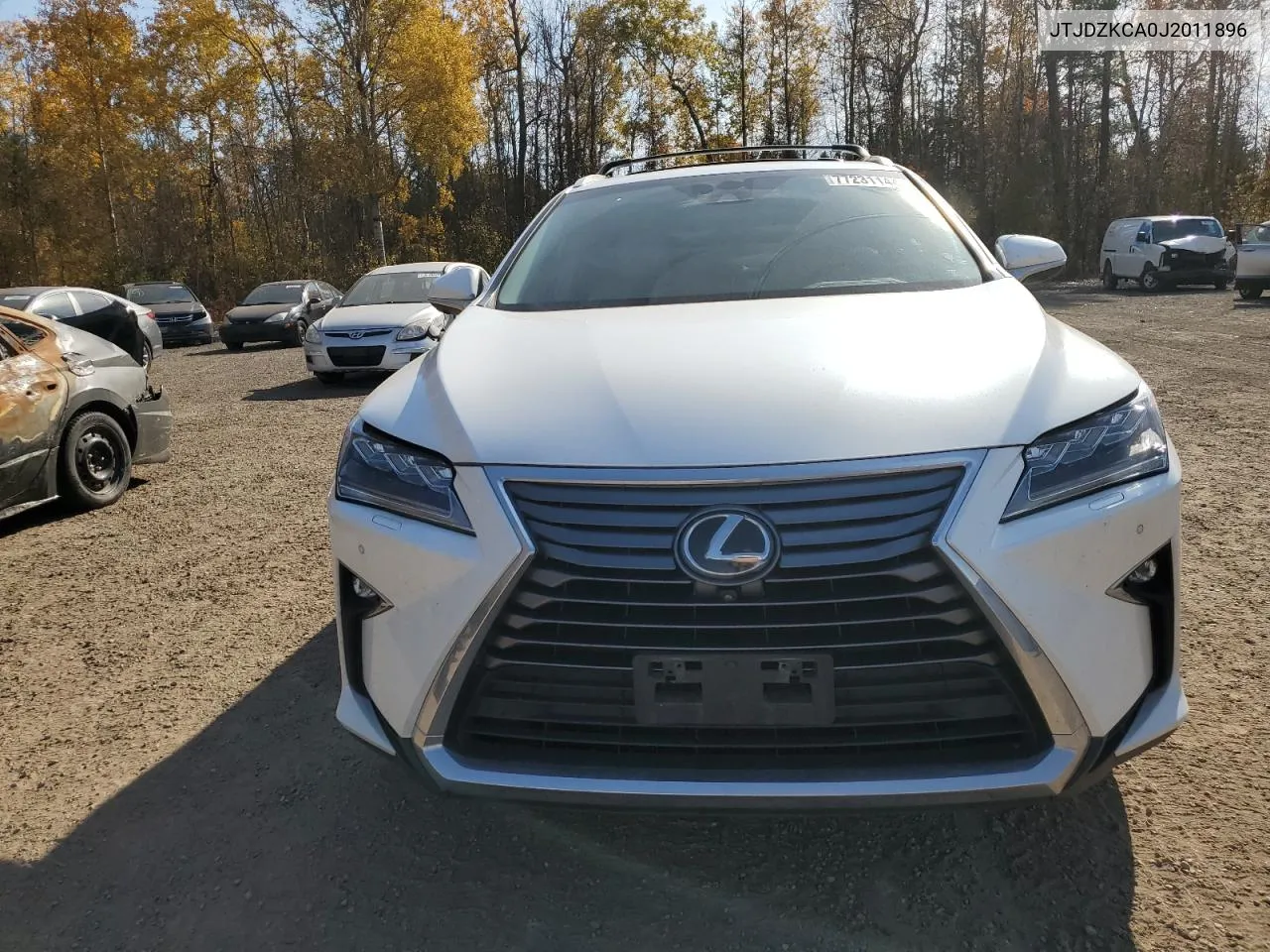 2018 Lexus Rx 350 L VIN: JTJDZKCA0J2011896 Lot: 77231144