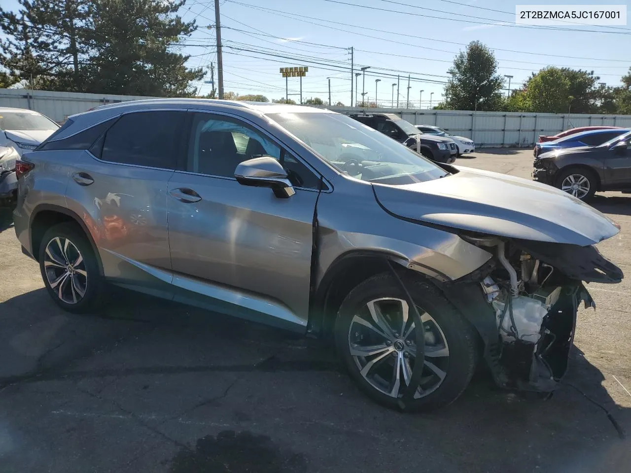 2018 Lexus Rx 350 Base VIN: 2T2BZMCA5JC167001 Lot: 77381524