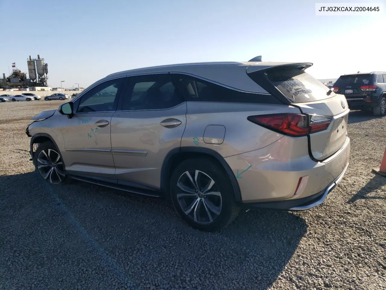 2018 Lexus Rx 350 L VIN: JTJGZKCAXJ2004645 Lot: 77690274