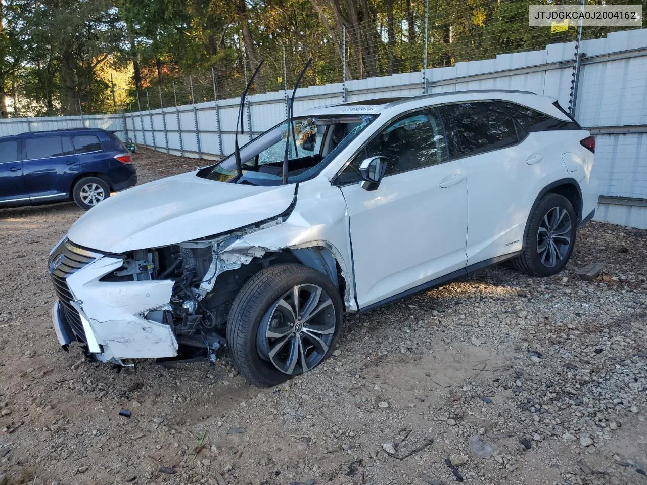 2018 Lexus Rx 450H L Base VIN: JTJDGKCA0J2004162 Lot: 77692474