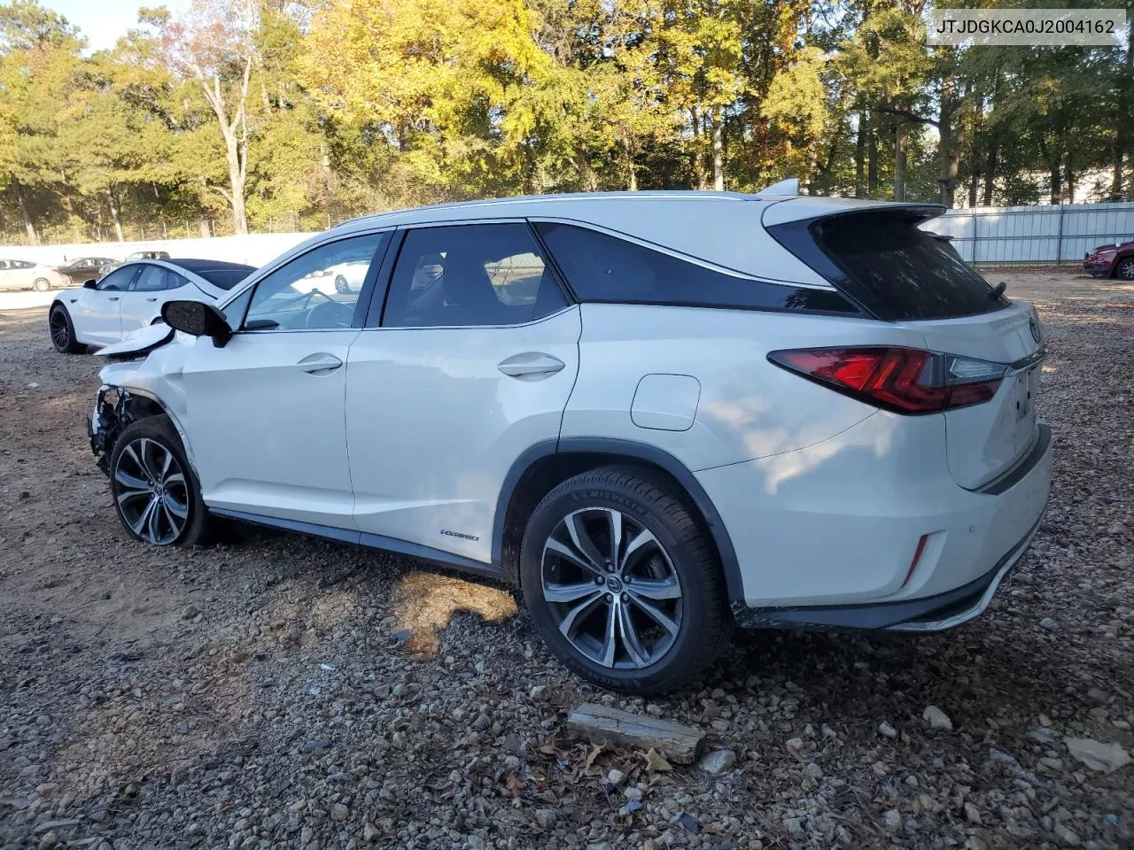 2018 Lexus Rx 450H L Base VIN: JTJDGKCA0J2004162 Lot: 77692474