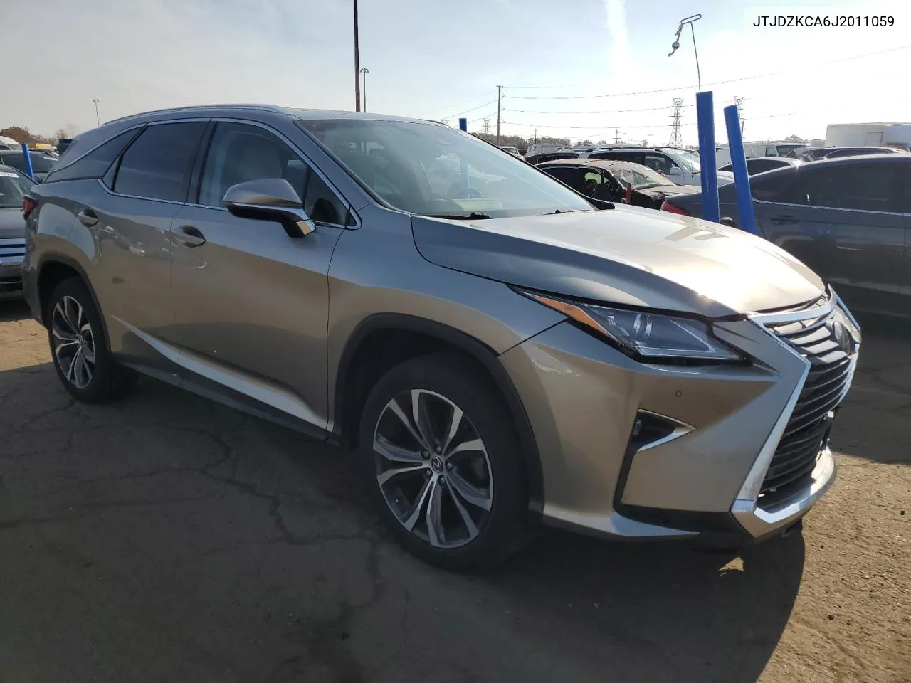 2018 Lexus Rx 350 L VIN: JTJDZKCA6J2011059 Lot: 78703114