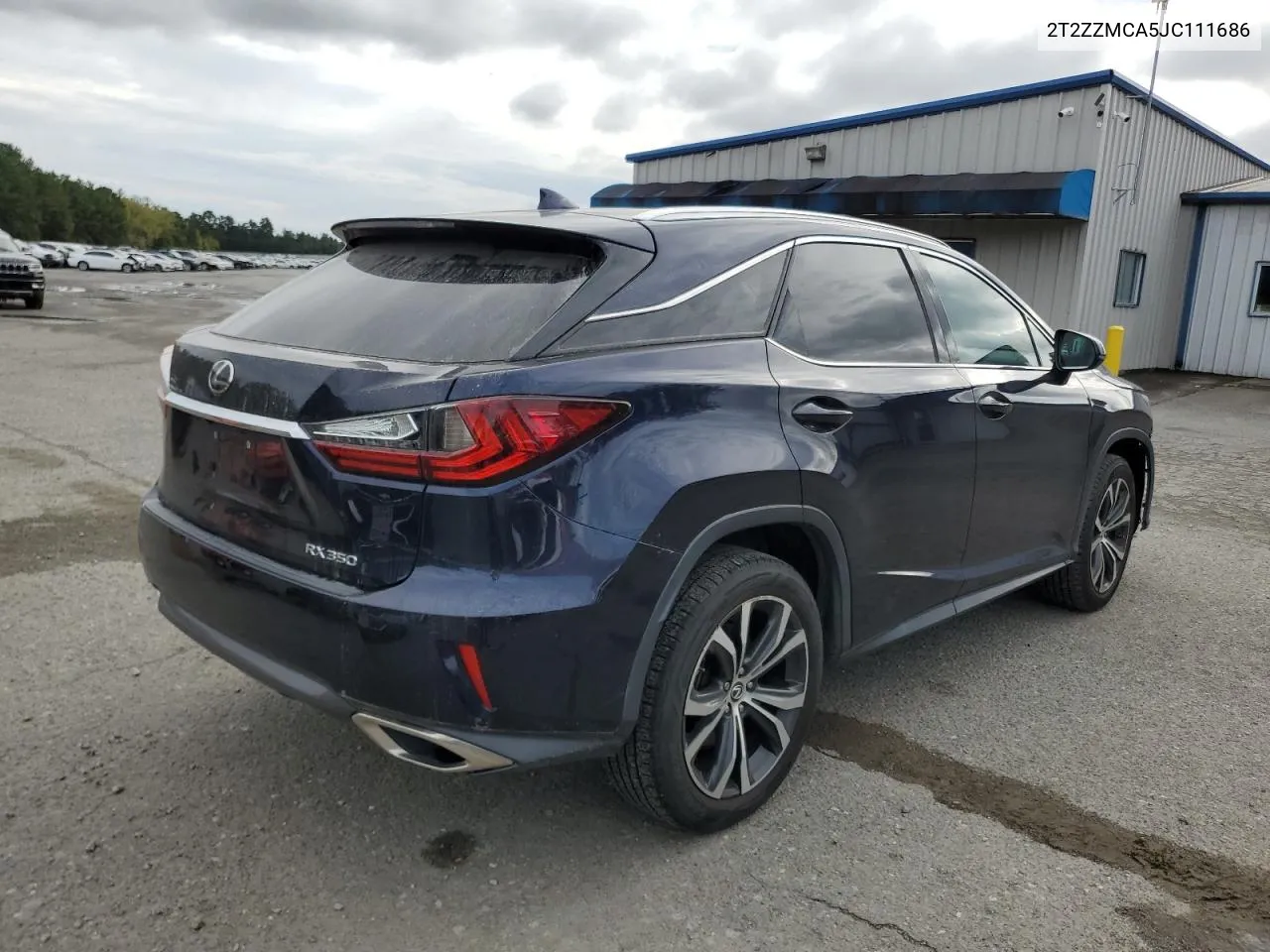 2018 Lexus Rx 350 Base VIN: 2T2ZZMCA5JC111686 Lot: 78972014