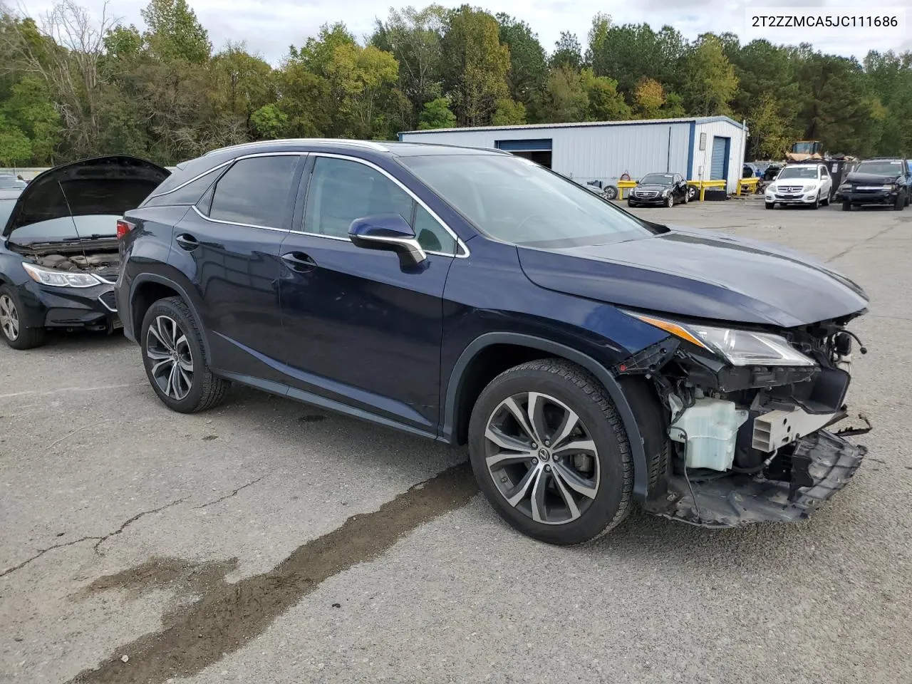 2018 Lexus Rx 350 Base VIN: 2T2ZZMCA5JC111686 Lot: 78972014