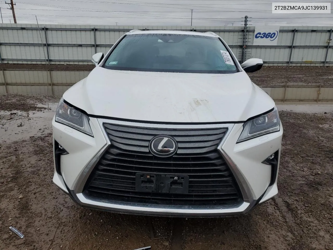 2018 Lexus Rx 350 Base VIN: 2T2BZMCA9JC139931 Lot: 79087074