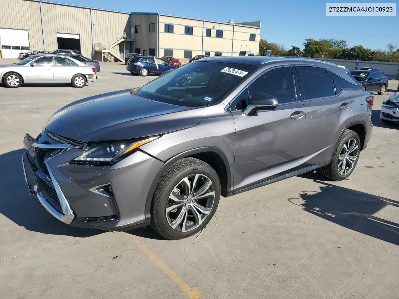 2018 Lexus Rx 350 Base VIN: 2T2ZZMCA4JC100923 Lot: 79255474