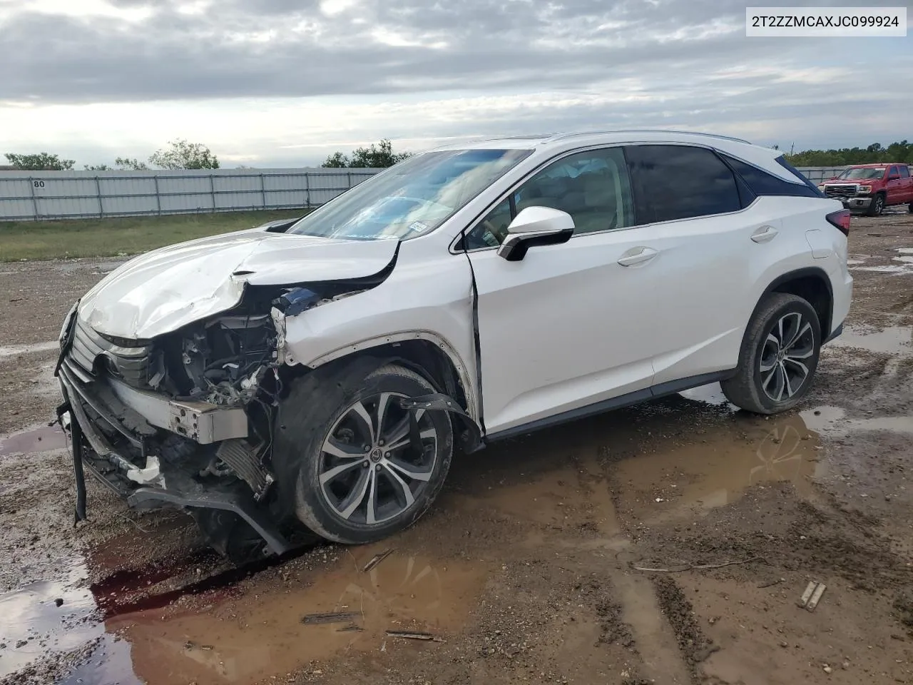 2018 Lexus Rx 350 Base VIN: 2T2ZZMCAXJC099924 Lot: 79318244