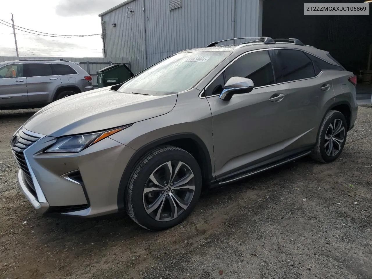 2018 Lexus Rx 350 Base VIN: 2T2ZZMCAXJC106869 Lot: 79478004