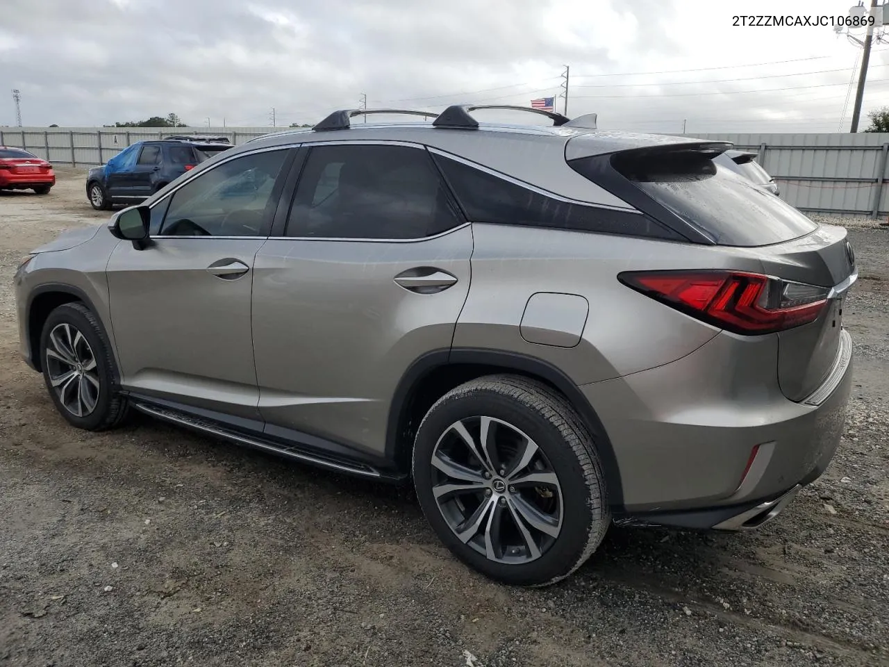 2018 Lexus Rx 350 Base VIN: 2T2ZZMCAXJC106869 Lot: 79478004