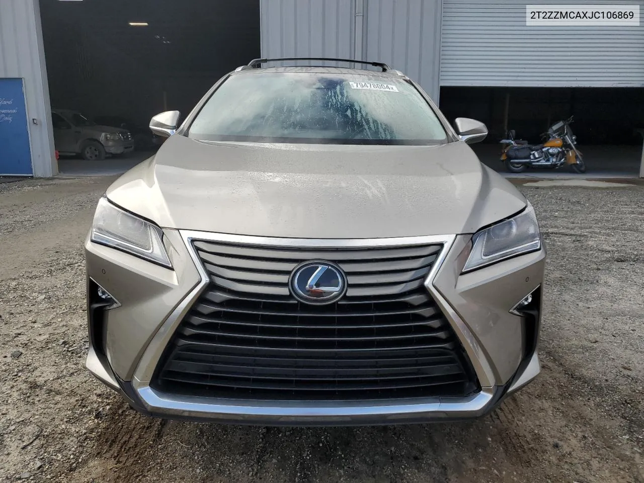 2018 Lexus Rx 350 Base VIN: 2T2ZZMCAXJC106869 Lot: 79478004