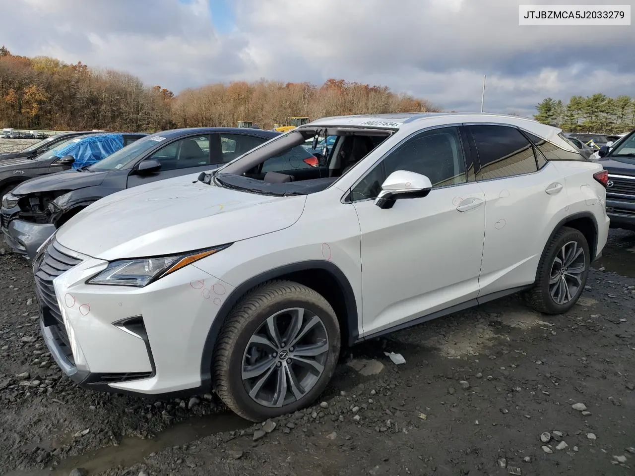 2018 Lexus Rx 350 Base VIN: JTJBZMCA5J2033279 Lot: 80227534