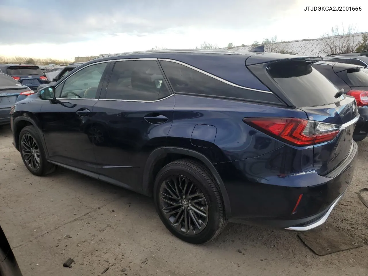 2018 Lexus Rx 450H L Base VIN: JTJDGKCA2J2001666 Lot: 80576504